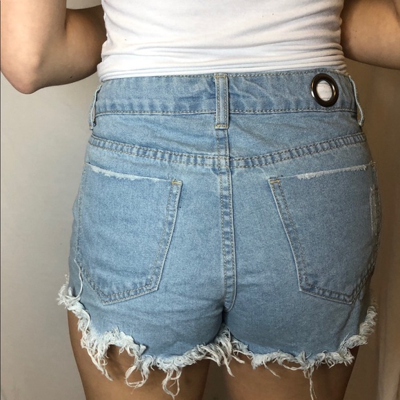jean shorts - Picture 2 of 3